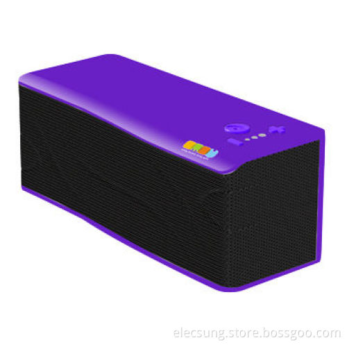 Powerful Stereo Portable Mini Bluetooth V2.1+ERD Wireless Speaker with Rechargeable Battery